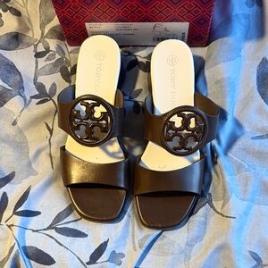 Tory Burch Dark Brown Women's Sandals